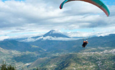 parapente en baños